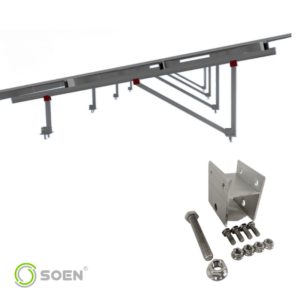 Unión para perfil de aluminio tipo granja SOEN® 6005-T5