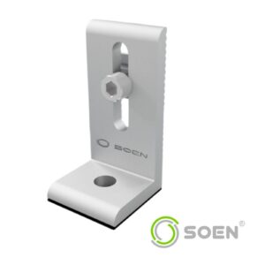 L-FootKit SOEN® 80mm – Herraje Tipo L para Rieles Fotovoltaico