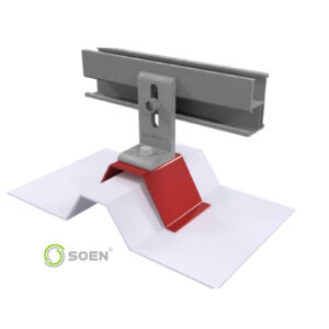 Platina trapezoidal SOEN® para cubiertas de sección trapezoidal
