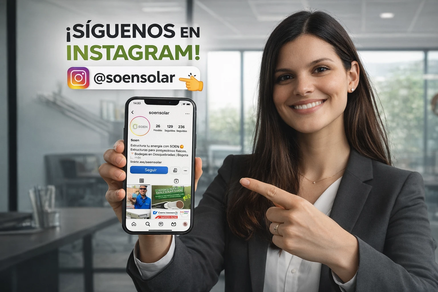 Soen instagram siguenos